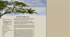 Desktop Screenshot of papageienschwarm.de